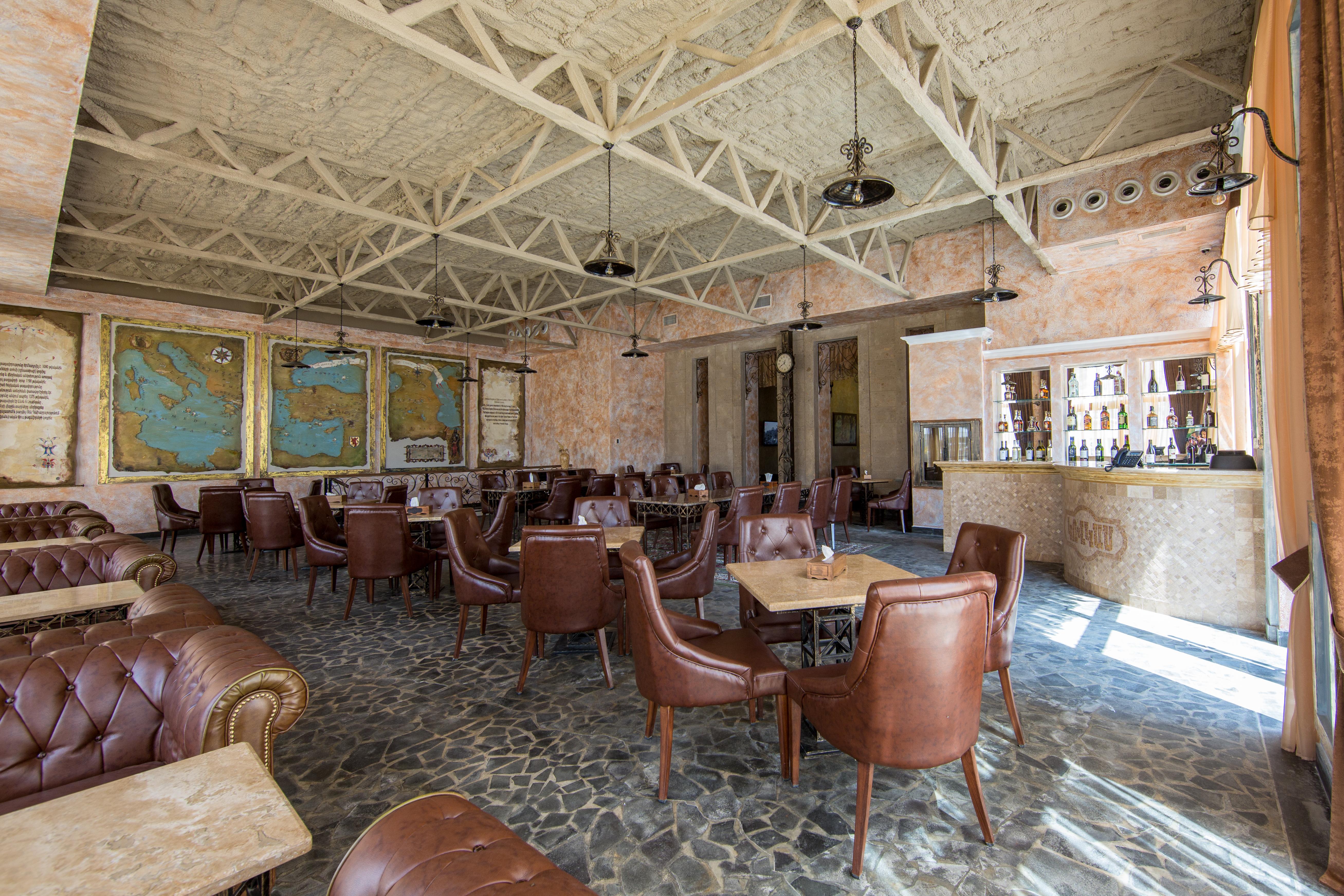 Caucasus Hotel Kasagh Exteriör bild The interior of the restaurant